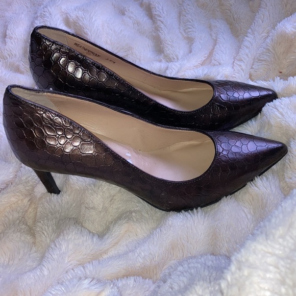 Ron White “Cindy Lou Chocolate” Heels Size 35.5 (US 5.5) - Picture 2 of 12